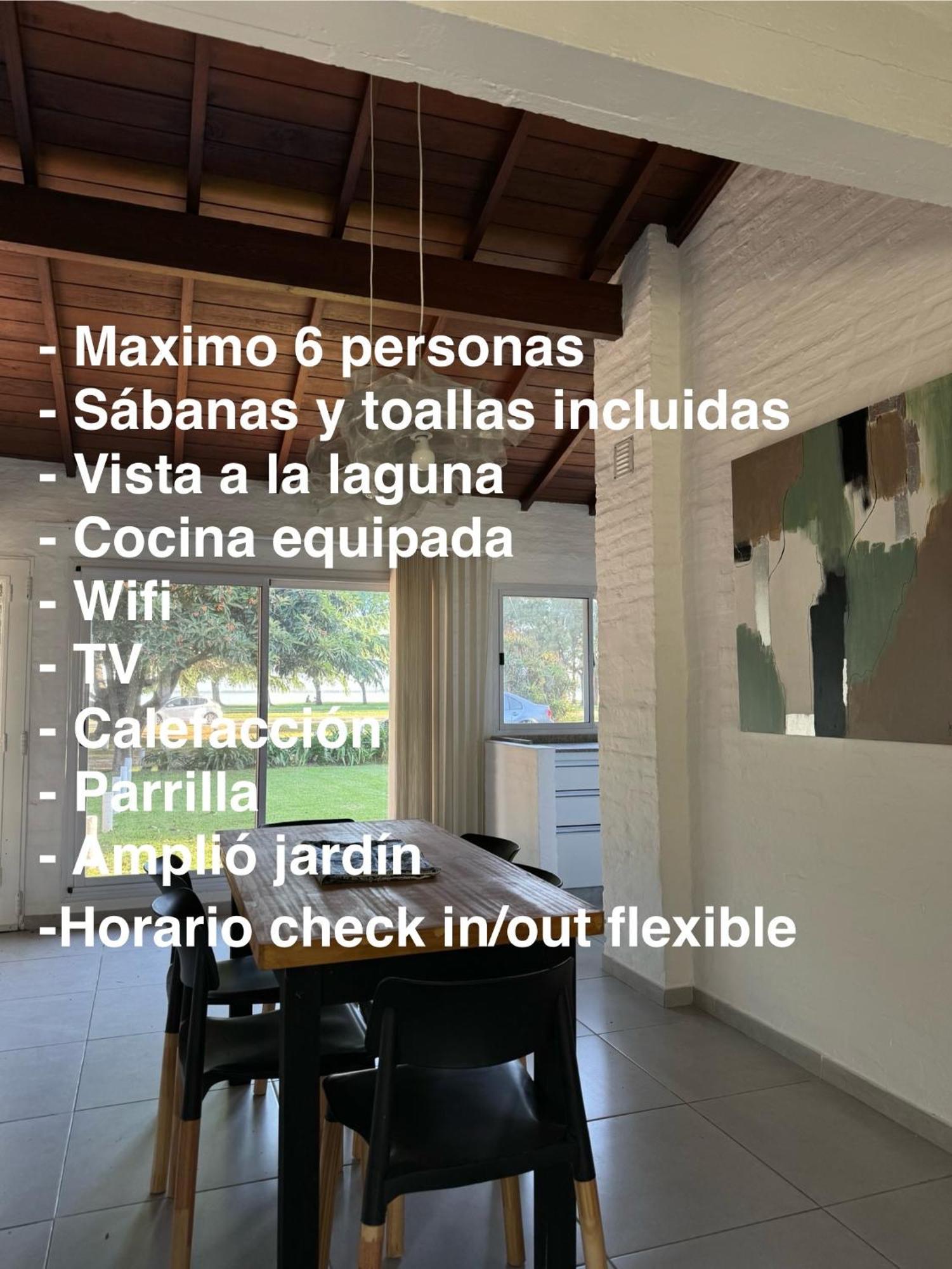 Casa Chalet Ensuenos Vista A La Laguna Часкомус Экстерьер фото
